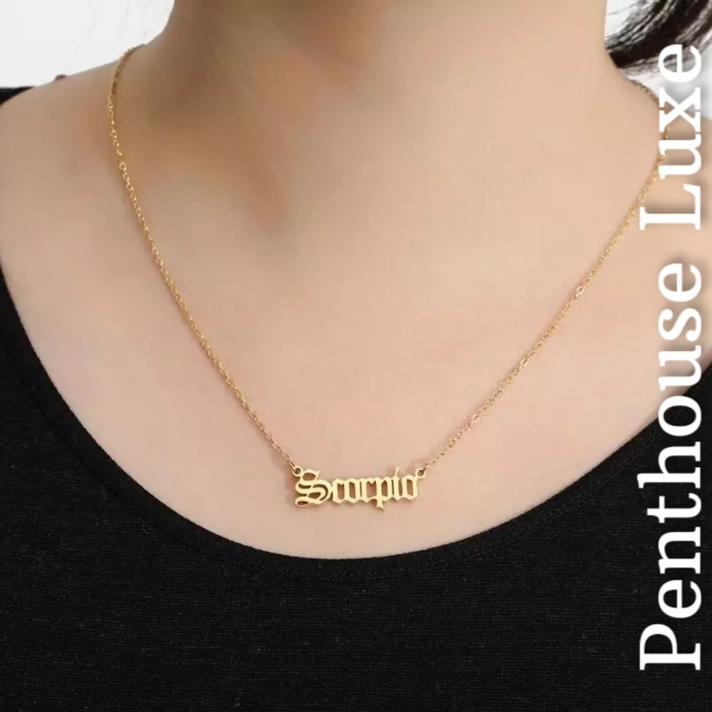 FINAL RESTOCK!! Zodiac Sign Necklace - Picture 5 of 6